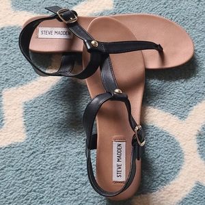 Black Steven Madden Sandals